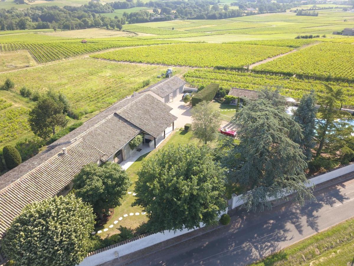 Le Bel Air De Saint Jean Acomodação com café da manhã Belleville-en-Beaujolais Exterior foto